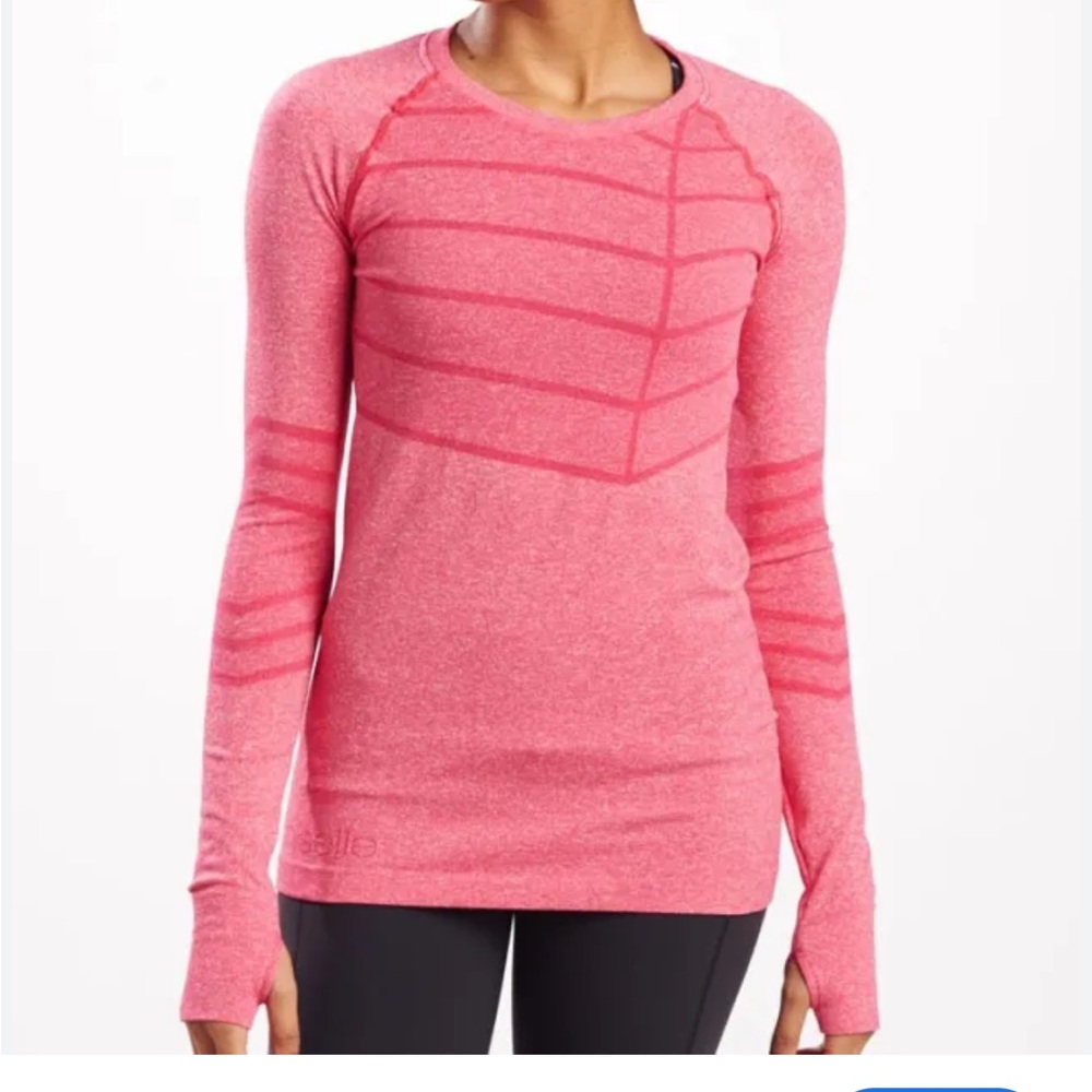 Oiselle Birds of a Feather Long Sleeve Tee Size Small